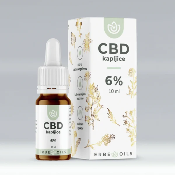 CBD Kapljice 6% 10ml